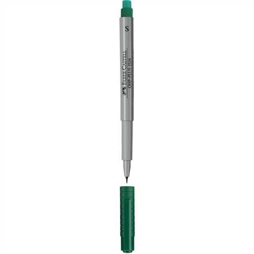 FABER-CASTELL OH-Stift MULTIMARK, S, non-permanent, 0,4 mm, Schreibfarbe: grün