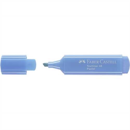 FABER-CASTELL Textmarker Textliner 46, Pastel, Einweg, Keilspitze, 1 / 2 / 5 mm, Schaftfarbe: in Sch