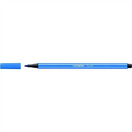 STABILO Faserschreiber Pen 68, M, 1 mm, Schreibfarbe: dunkelblau