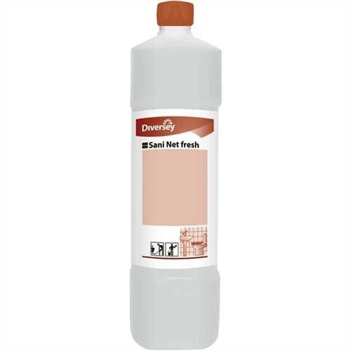 TASKI Sanitärreiniger, Sani Net fresh, flüssig, Flasche, Citrus, farblos (1 l)