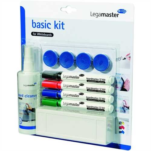 Legamaster Schreibtafelzubehörset Basic Kit, für Whiteboards (1 Set)