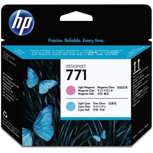 HP Druckkopf 771, CE019A, original, hellcyan/hellmagenta