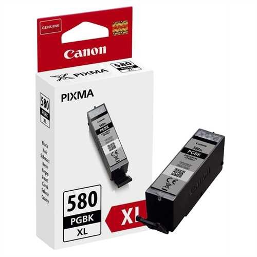 Canon Tintenpatrone, PGI-580XL, original, Pigment, schwarz, 18,5 ml, 400 Seiten