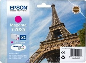 Epson T7023 XL Magenta Tintenpatrone (C13T70234010)