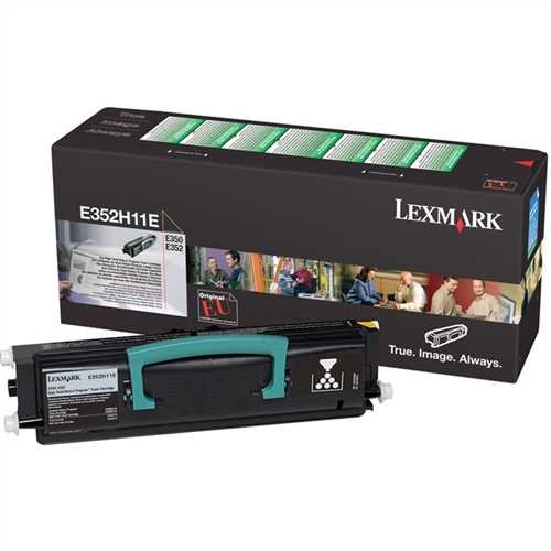 LEXMARK™ Toner Rückgabekassette, 0E352H11E, original, schwarz, 9.000 Seiten