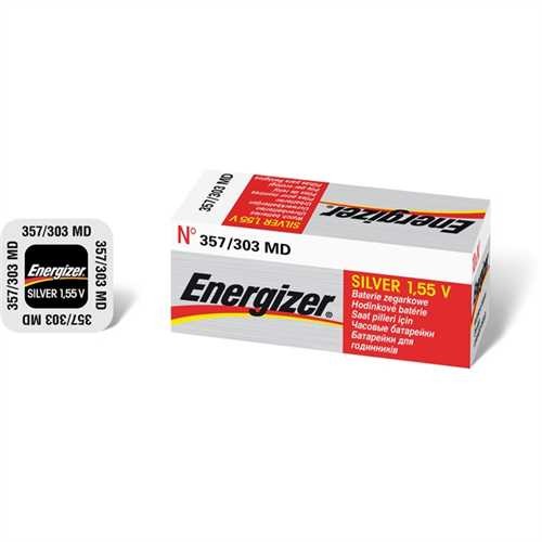 Energizer Knopfzelle, Silberoxid, SR44, 357/303, 1,55 V, 150 mAh