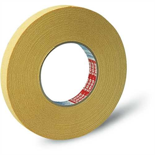 tesa Abdeckband tesakrepp 4323 Basic, Papier, selbstklebend, 19 mm x 50 m, hellbeige