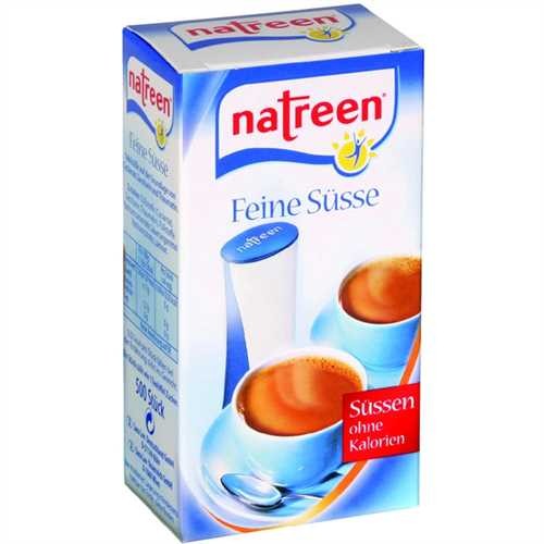 natreen Süßstoff Feine Süsse, Tabletten, Tischspender (500 Stück)