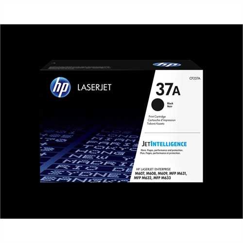 HP Toner, CF237A, 37A, original, schwarz, 11.000 Seiten