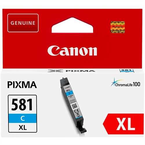 Canon Tintenpatrone, CLI-581XL, original, cyan, 8,3 ml, 519 Seiten