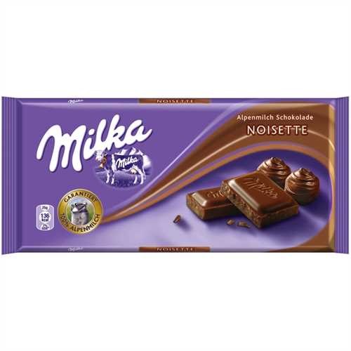 Milka Schokoladentafel, NOISETTE (100 g)