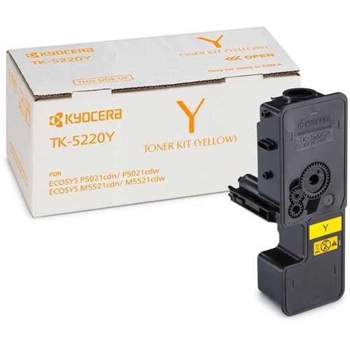 KYOCERA Toner, TK-5220Y, original, gelb, 1.200 Seiten