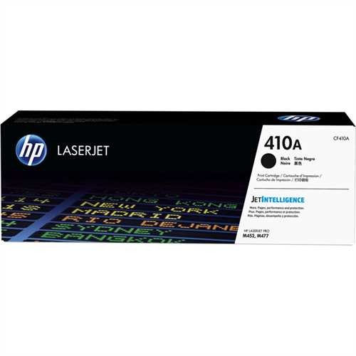 HP Toner, 410A, CF410A, original, schwarz, 2.300 Seiten