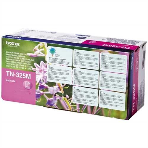 BROTHER TN325M - Brother Toner, TN-325M, Original, Magenta, 3.500 Seiten