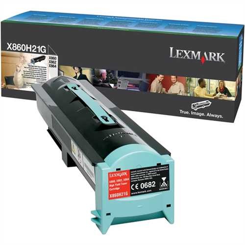 LEXMARK™ Toner, X860H21G, original, schwarz, 35.000 Seiten