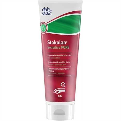 STOKO Hautcreme Stokolan Sensitive PURE, Tube, parfümfrei, weiß