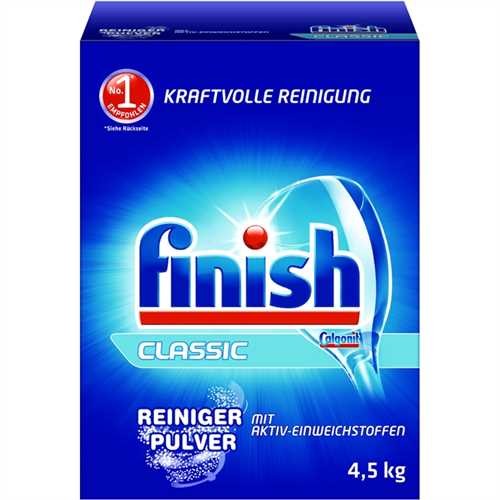 finish Spülmaschinengeschirrreiniger, Classic, Pulver, Karton (4.500 g)