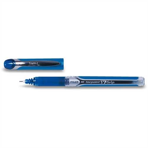 PILOT Tintenkugelschreiber, Hi-tecpoint V7 Grip BXGPN-V7, 0,5 mm, Schreibfarbe: blau