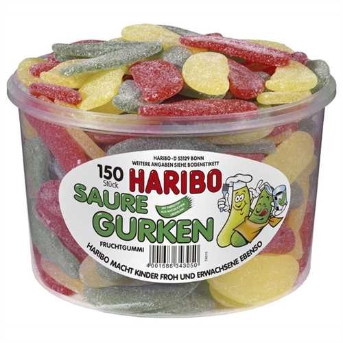 Fruchtgummi Saure Gurken