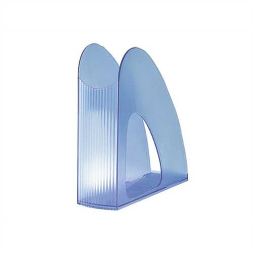 HAN Stehsammler TWIN, PS, C4, 76 x 239 x 256 mm, blau, transluzent