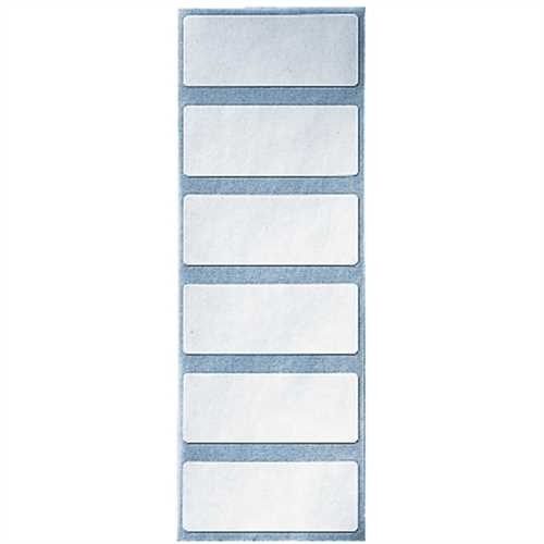 LEITZ Beschriftungsschild, Papier, selbstklebend, blanko, 50 x 20 mm, weiß (108 Stück)