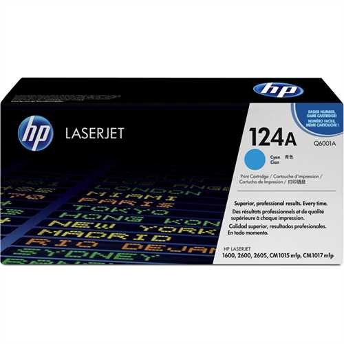 HP Toner, Q6001A, original, cyan, 2.000 Seiten