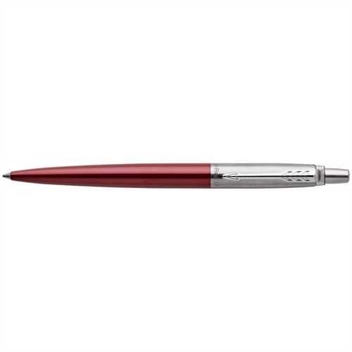 PARKER Kugelschreiber JOTTER, Druckmechanik, M, Schaftfarbe: rot, Schreibfarbe: blau