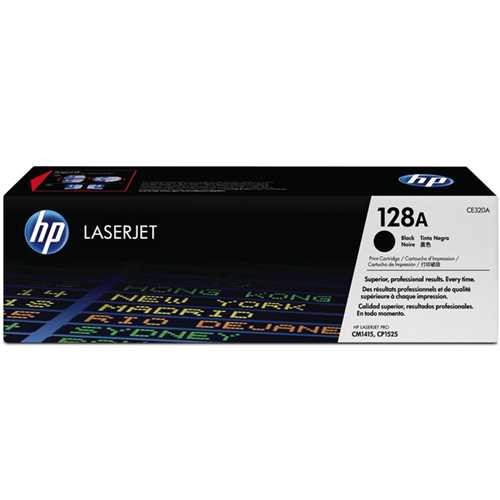 HP Toner 128A, CE320A, original, schwarz, 2.000 Seiten