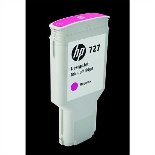 HP Tintenpatrone, 727, F9J77A, original, magenta, 300 ml