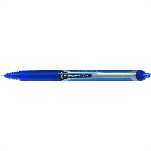 PILOT Tintenkugelschreiber, Hi-tecpoint V7 RT BXRT-V7, 0,5 mm, Schreibfarbe: blau