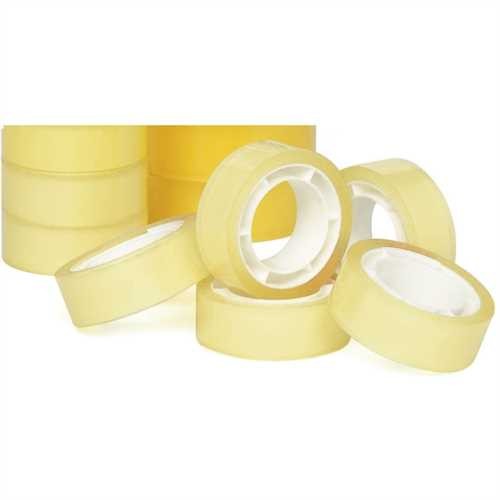 tesa Klebeband standard, PP, selbstklebend, 15 mm x 10 m, transparent (10 Rollen)