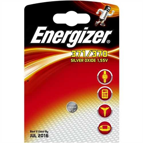 Energizer Knopfzelle, Silberoxid, SR69, 370/371, 1,55 V, 34 mAh