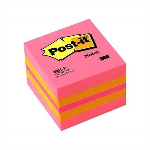 Post-it Notes Würfel pink