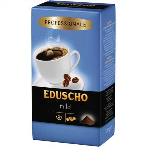 EDUSCHO Kaffee, Professional Mild, koffeinhaltig, gemahlen, Vakuumpack (500 g)