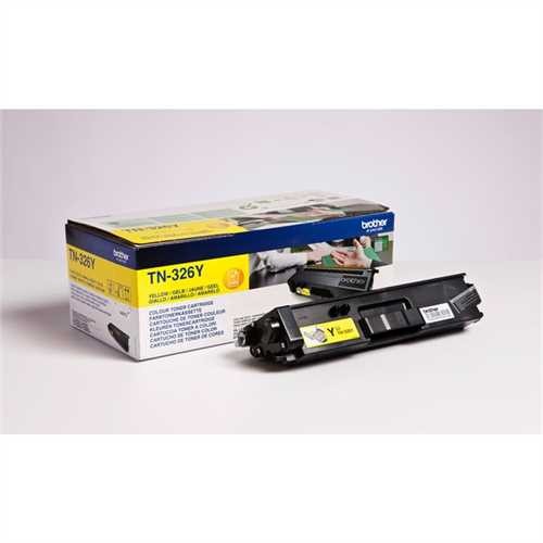 BROTHER TN326Y - Brother Toner, TN-326Y, Original, Gelb, 3.500 Seiten