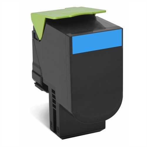 LEXMARK™ Toner Rückgabekassette, 802C, original, cyan, 1.000 Seiten