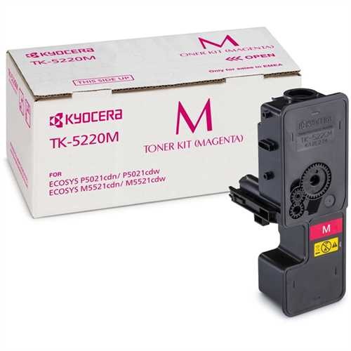 KYOCERA Toner, TK-5220M, original, magenta, 1.200 Seiten