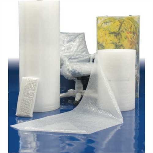 AirCap Luftpolsterfolie, Polyethylen, kleinnoppig, 50 cm x 100 m, farblos, transparent (3 Rollen)