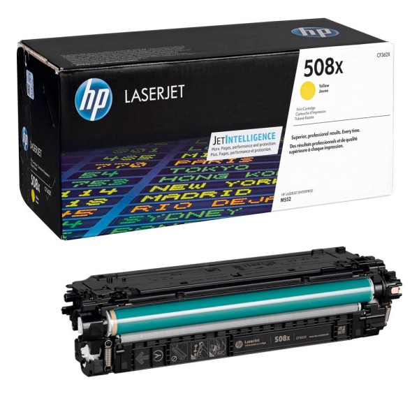 HP 508X (CF362X) gelb Tonerkartusche 9.500 Seiten