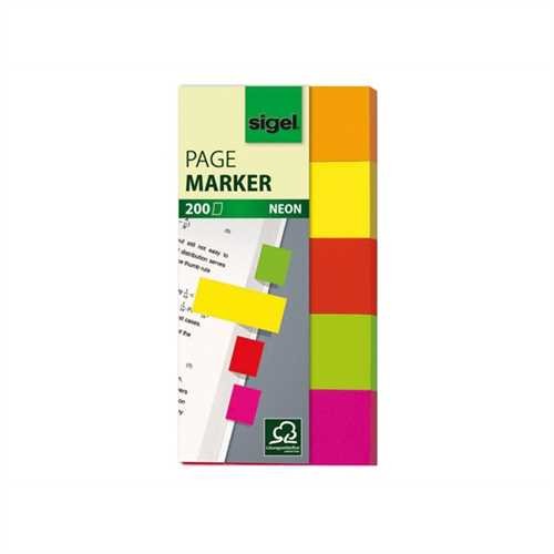 Haftmarker neon 5 Farben