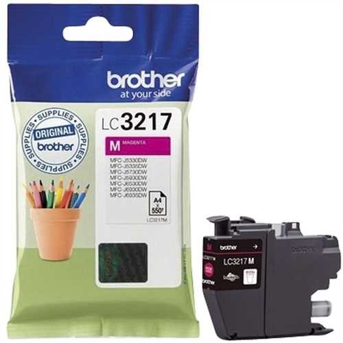 brother Tintenpatrone, LC3217M, original, magenta, 550 Seiten