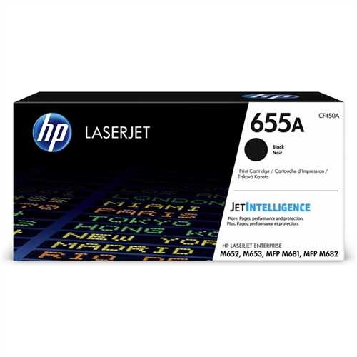 HP Toner 655A, original, ohne Chip, schwarz, 12.500 Seiten