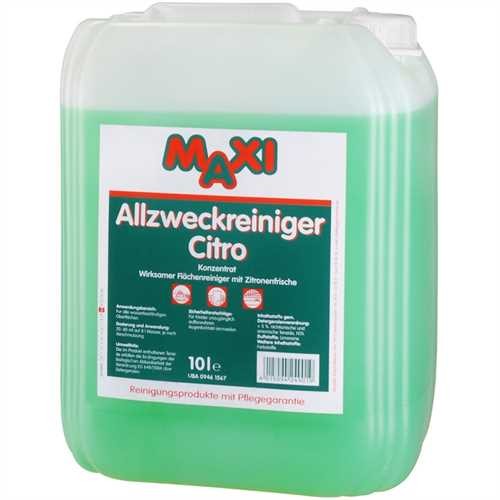 MAXI Allzweckreiniger Citro, flüssig, Kanister (10 l)