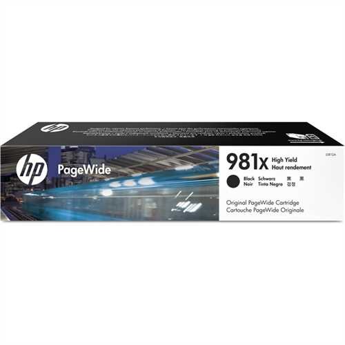 HP Tintenpatrone, 981X, L0R12A, schwarz, 11.000 Seiten-Copy-Copy