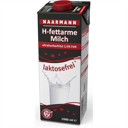 NAARMANN H-Milch, laktosefrei, 1,5 % (1 l)