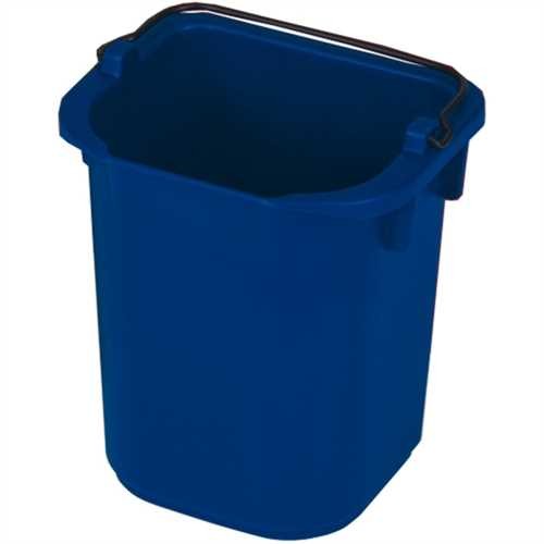 RubbermaidCommercial Products Eimer, Polypropylen, mit Ausgießer, viereckig, 5 l, 22 x 20,5 x 21,5 c