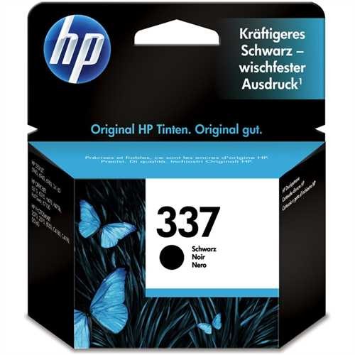 HP Tintenpatrone vivera 337, C9364EE, original, schwarz, 11 ml