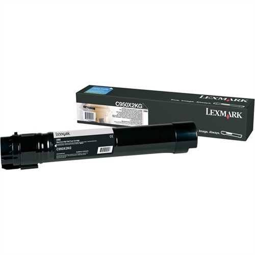 LEXMARK™ Toner, C950X2KG, original, schwarz, 32.000 Seiten