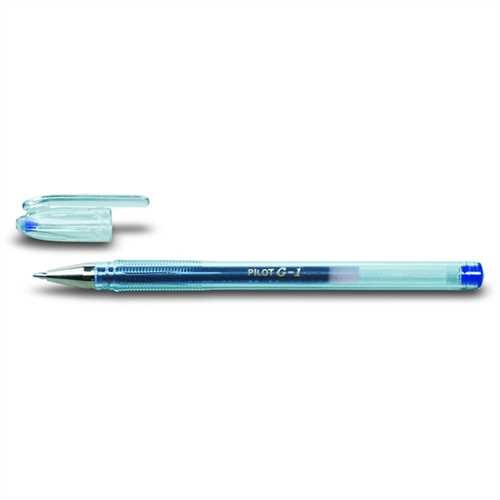 PILOT Gelschreiber G1-7 BL-G1-7, mit Kappe, 0,4 mm, Schreibfarbe: blau