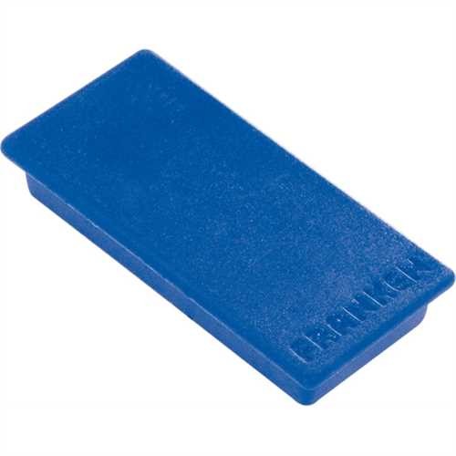 FRANKEN Magnet, rechteckig, 23 x 50 mm, Haftkraft: 1.000 g, blau (10 Stück)